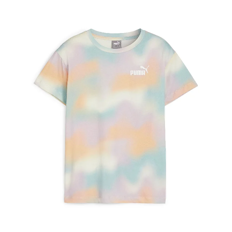 PUMA Big Kids' Girls' ESS+ SUMMER DAZE Tee