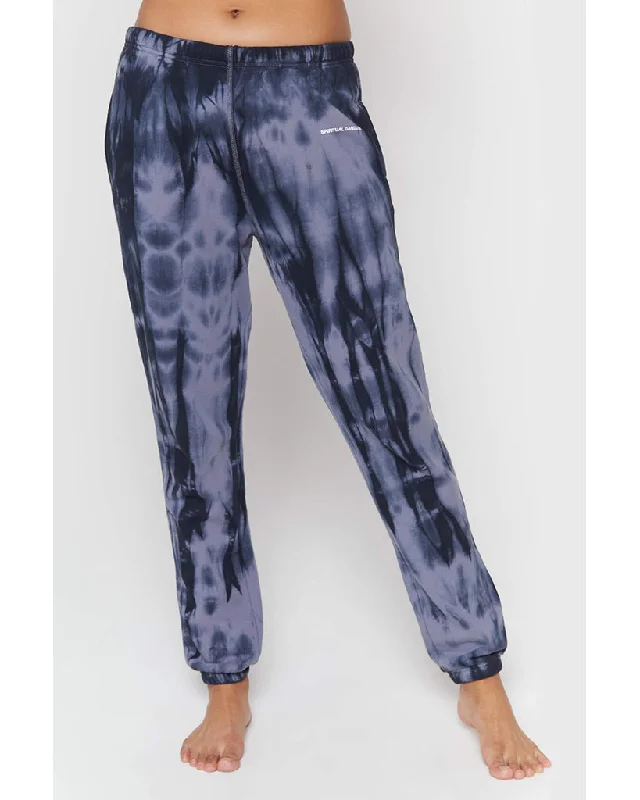 Spiritual Gangster Laguna Sweatpants - Womens - Steel Tie Dye