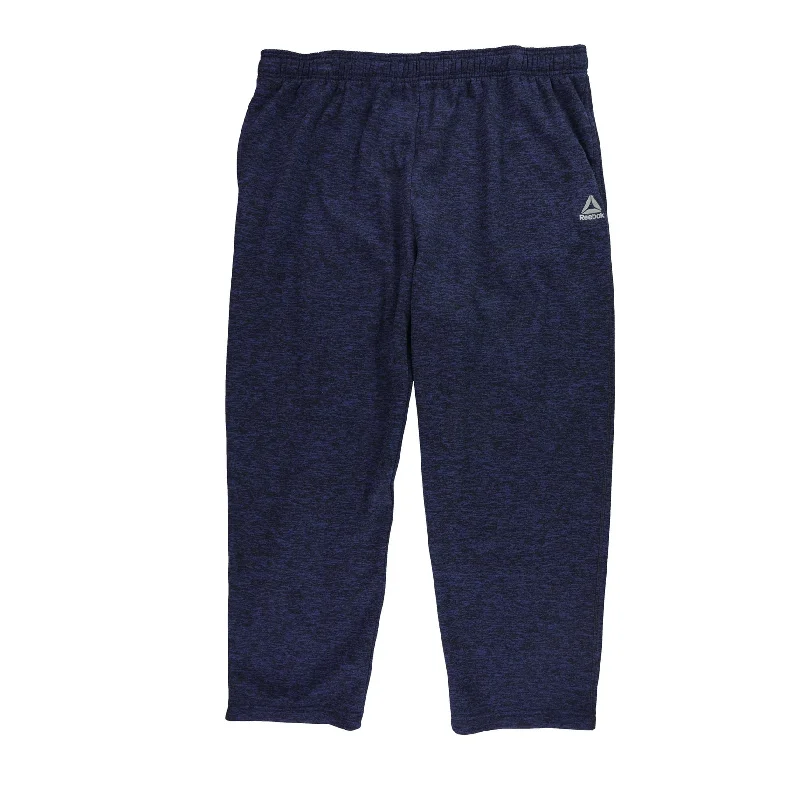 Reebok Mens Heathered Athletic Sweatpants