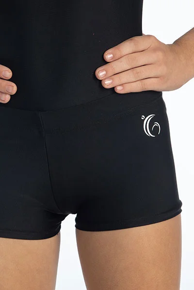 SPANDEX WORKOUT SHORT – BLACK