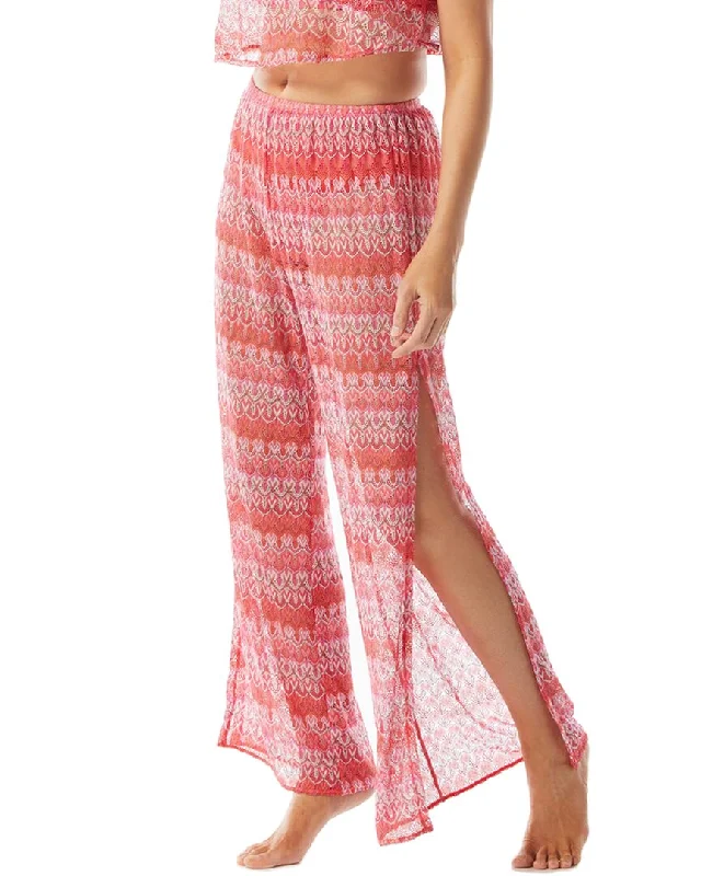 Coco Contours Crochet Flutter High Waist Pant