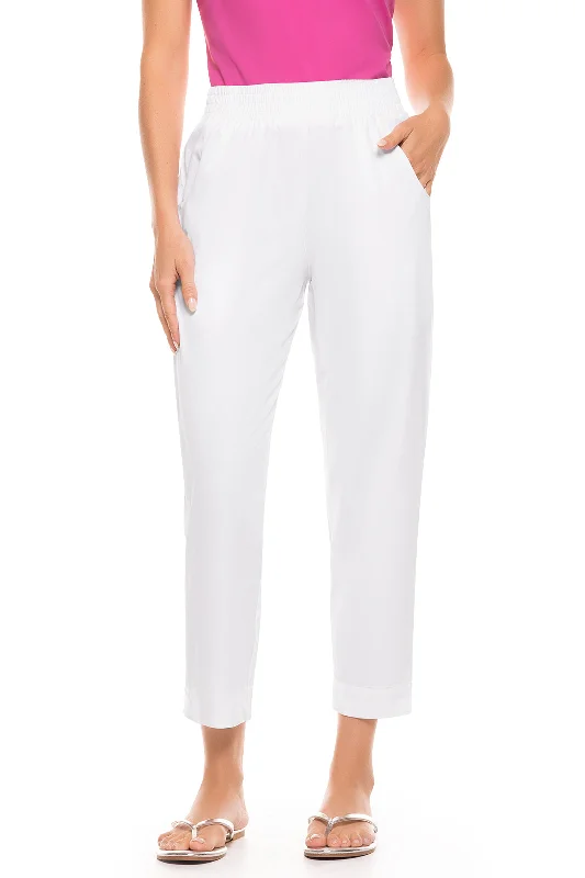 Women's Perissa Pants | White