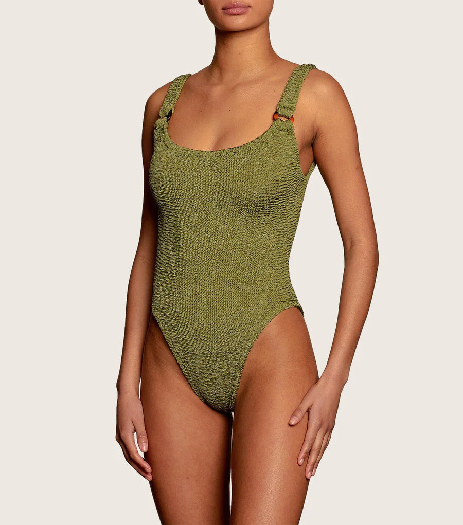 Domino One Piece in Moss