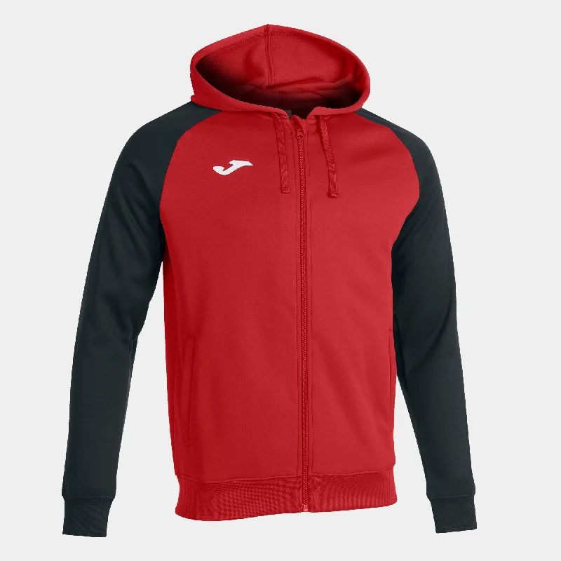 Joma Academy IV Ladies Hoodie Jacket (Red/Black)