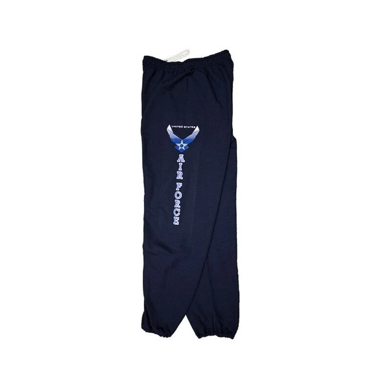 Fox Outdoor Casual Sweatpants Mens Air Force Wings Navy 64-785