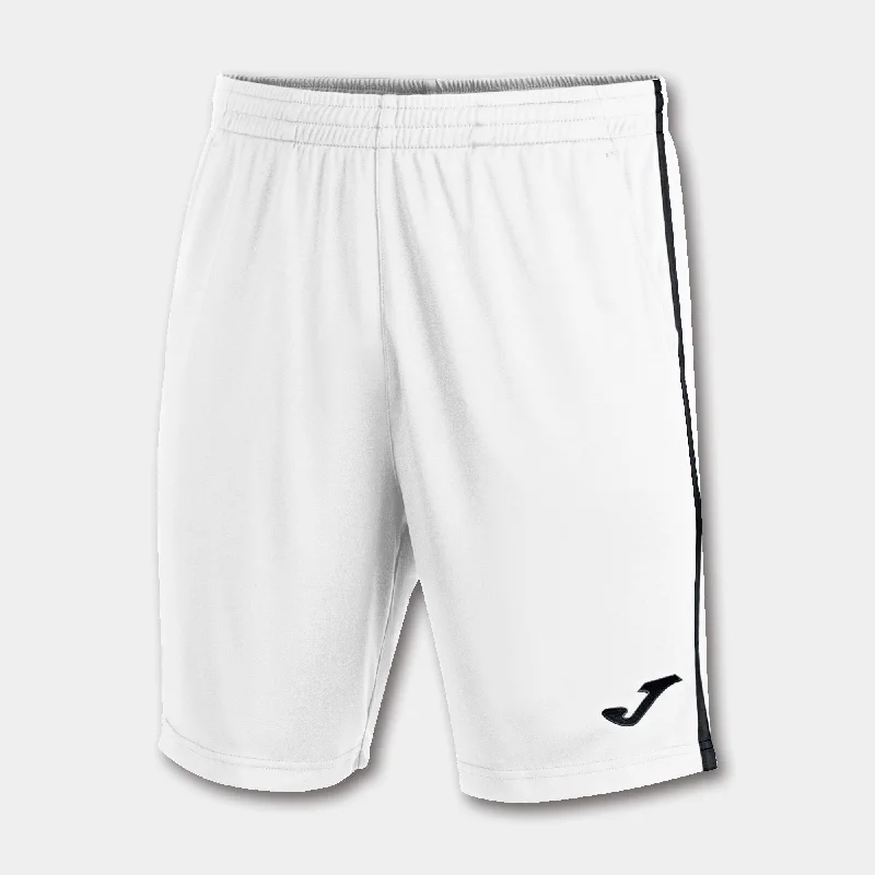 Joma Open III Short (White/Dark Navy)