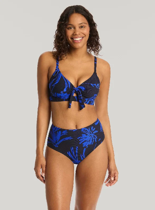 Sea Level: Tradewind High Waist Bikini Pant Night Sky