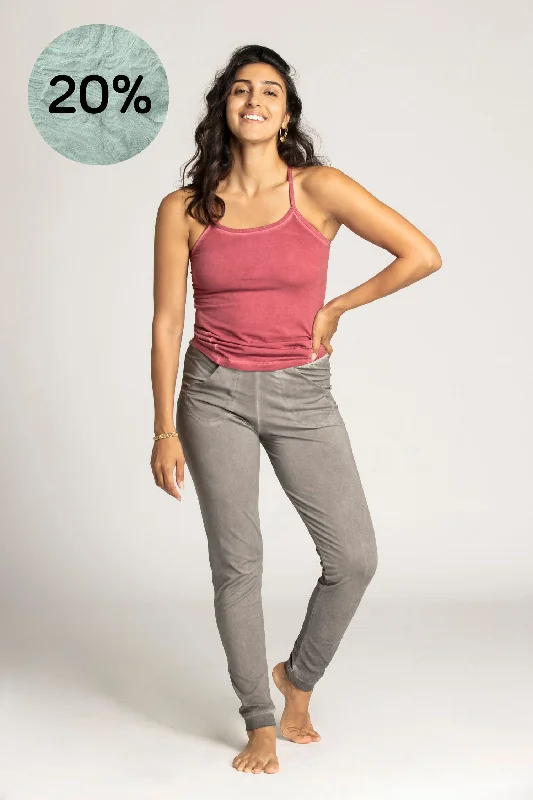 Stonewash Unisex Slouchy Yoga Pants