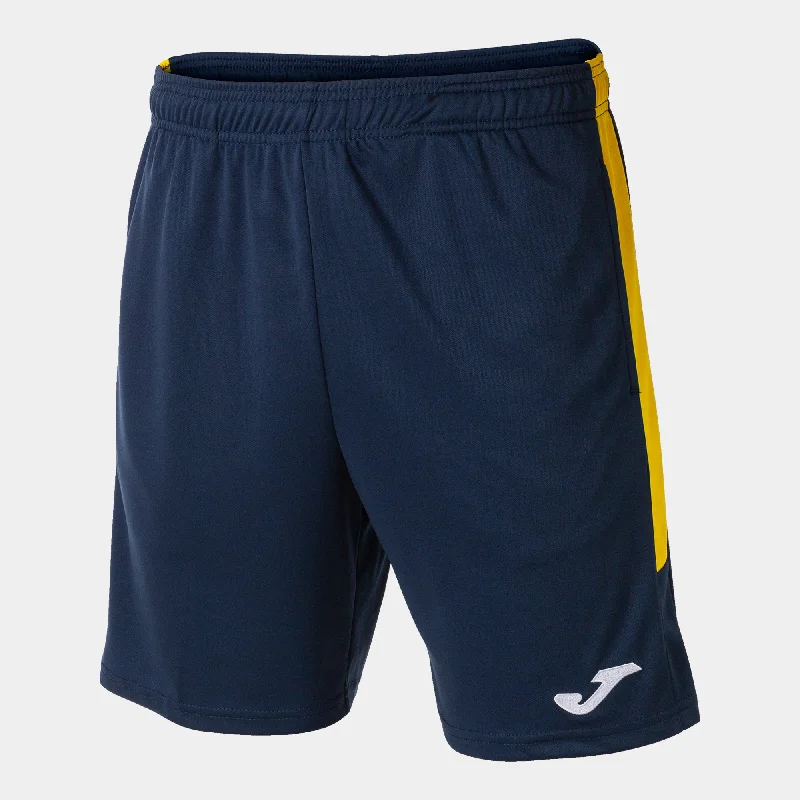 Joma Eco Championship Short (Dark Navy/Yellow)