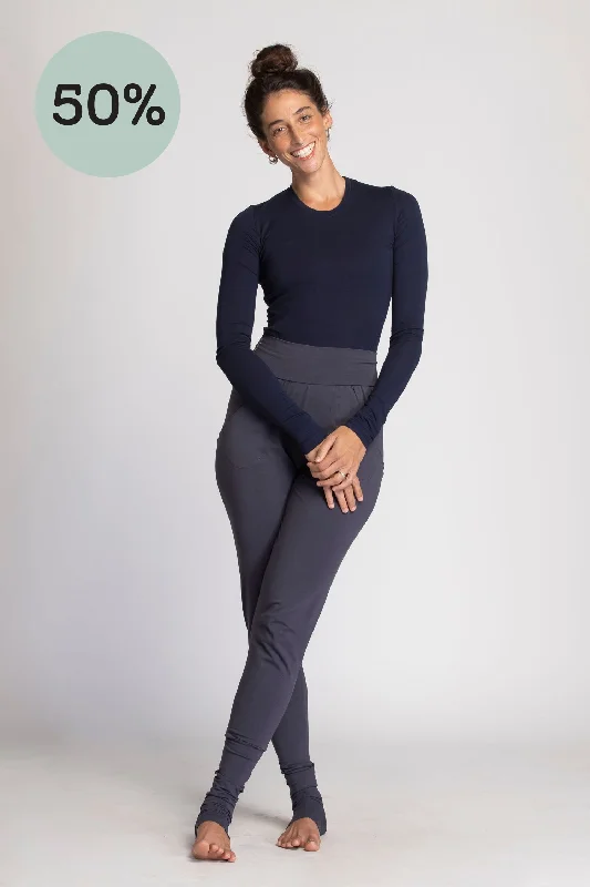 I'mPerfect Organic Cotton Extra Long Slouchy Pants 50%off