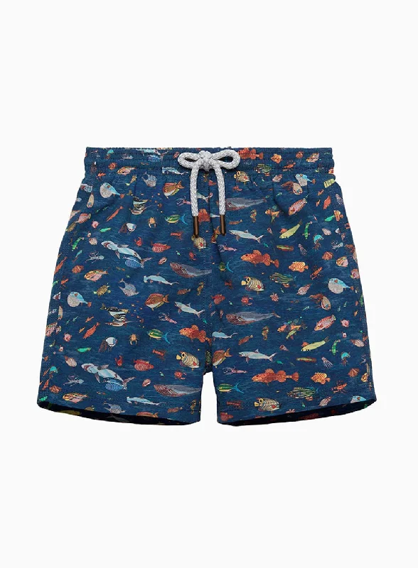 Boys Swimshorts in Aquarium