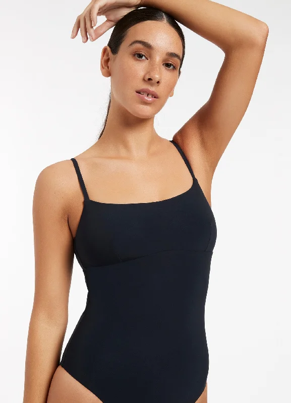 Jetset Tank One Piece - Deep Navy