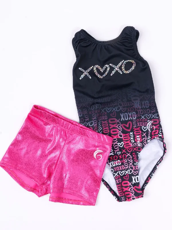 XOXO Racerback and Pink Mystique Shorts