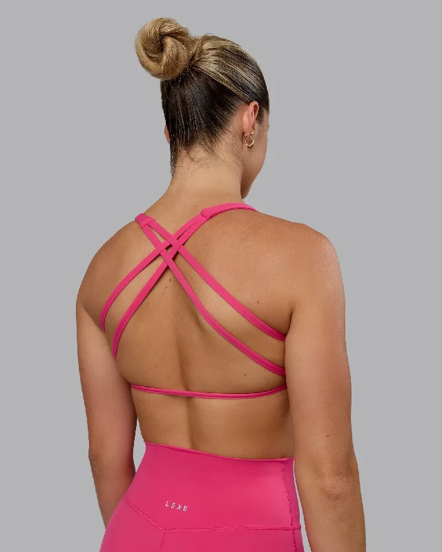 Aspire Sports Bra - Pink Flash