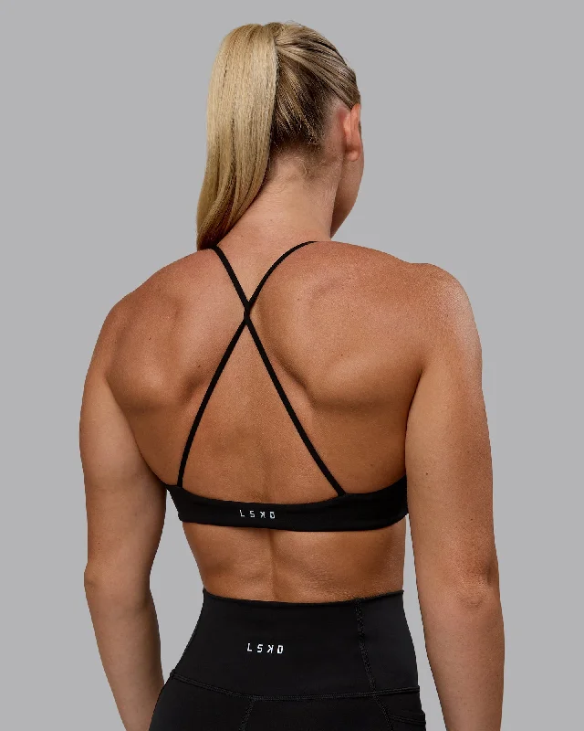 Aura Sports Bra - Black