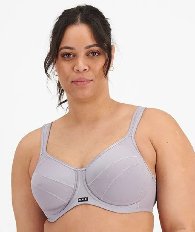 Berlei Full Support Sport Underwire Bra - Clouds