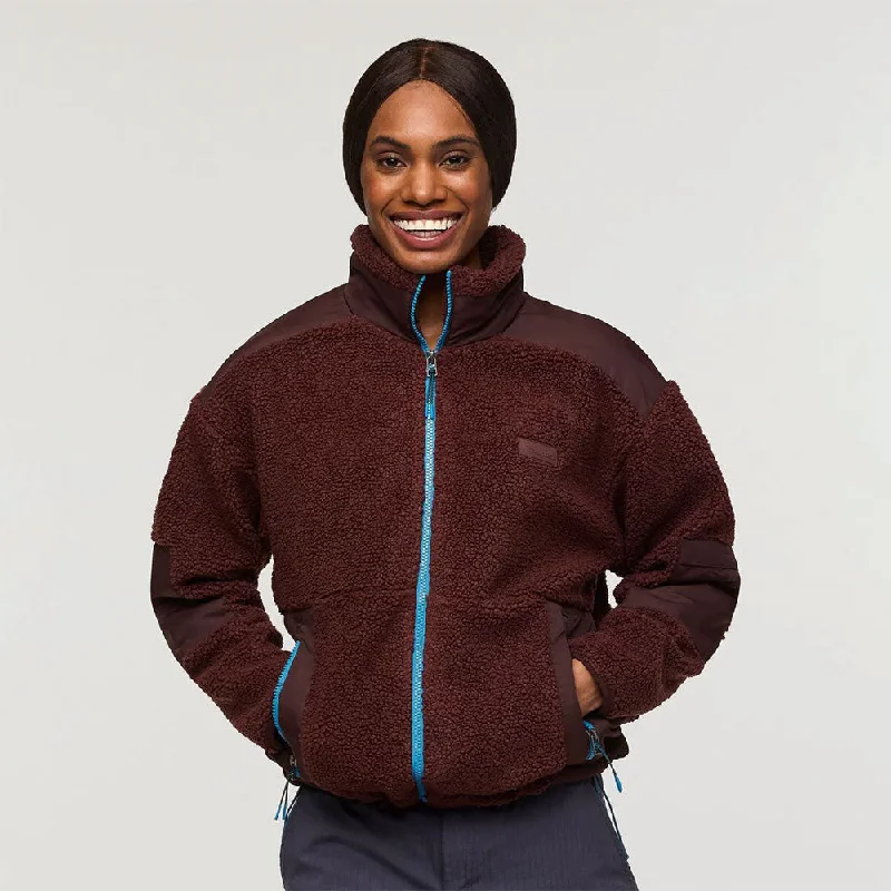 Cotopaxi Bacano Womens Fleece Jacket - Chestnut