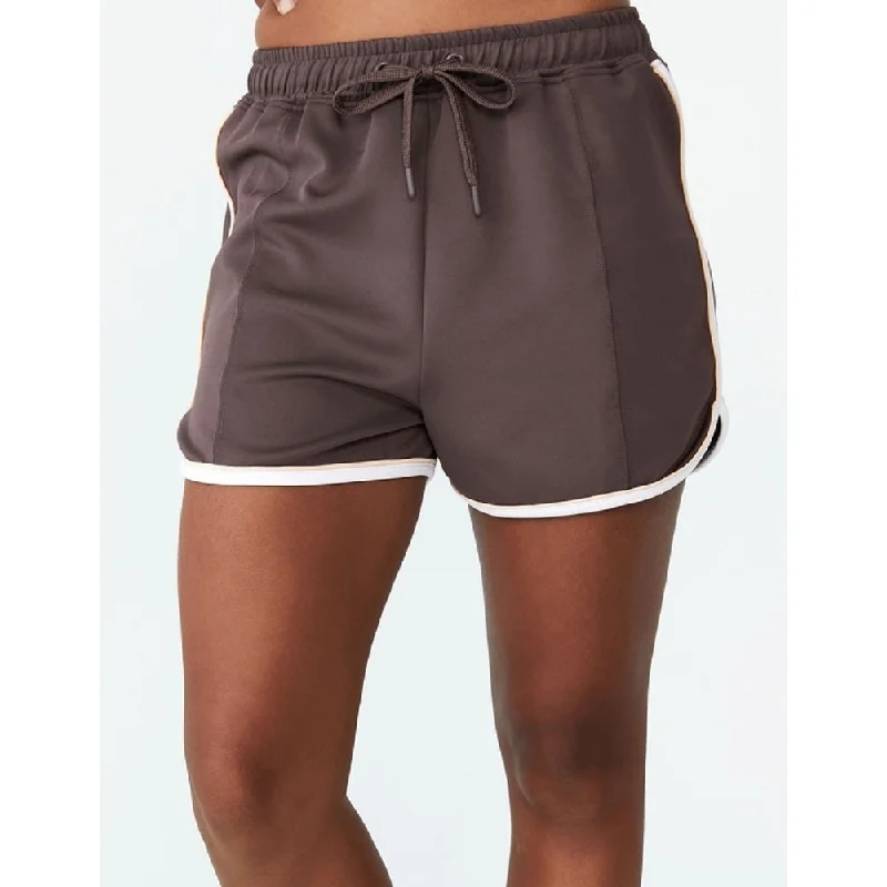 Cotton On Women's Retro Gym Shorts Brown Size Medium