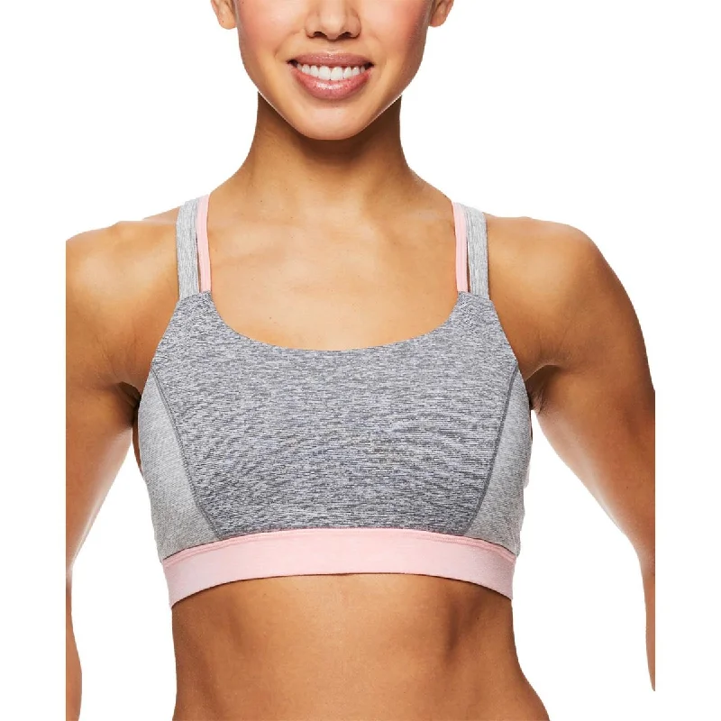 Delaney Womens CrissCross Back Fitness Sports Bra