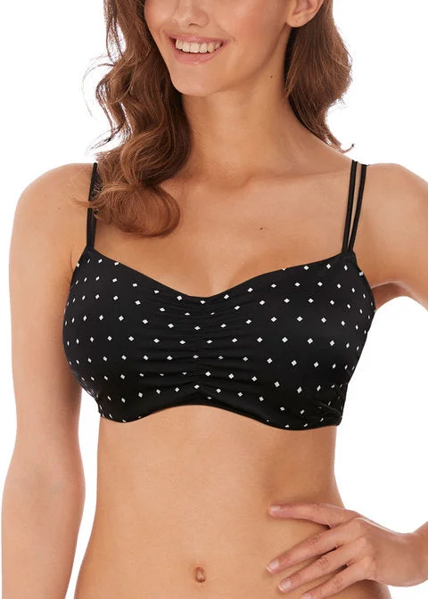 FREYA AS7239BLK JEWEL COVE UW BRALETTE BIKINI TOP