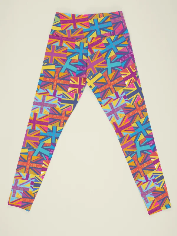 Kid's Leggings | Forest Flags