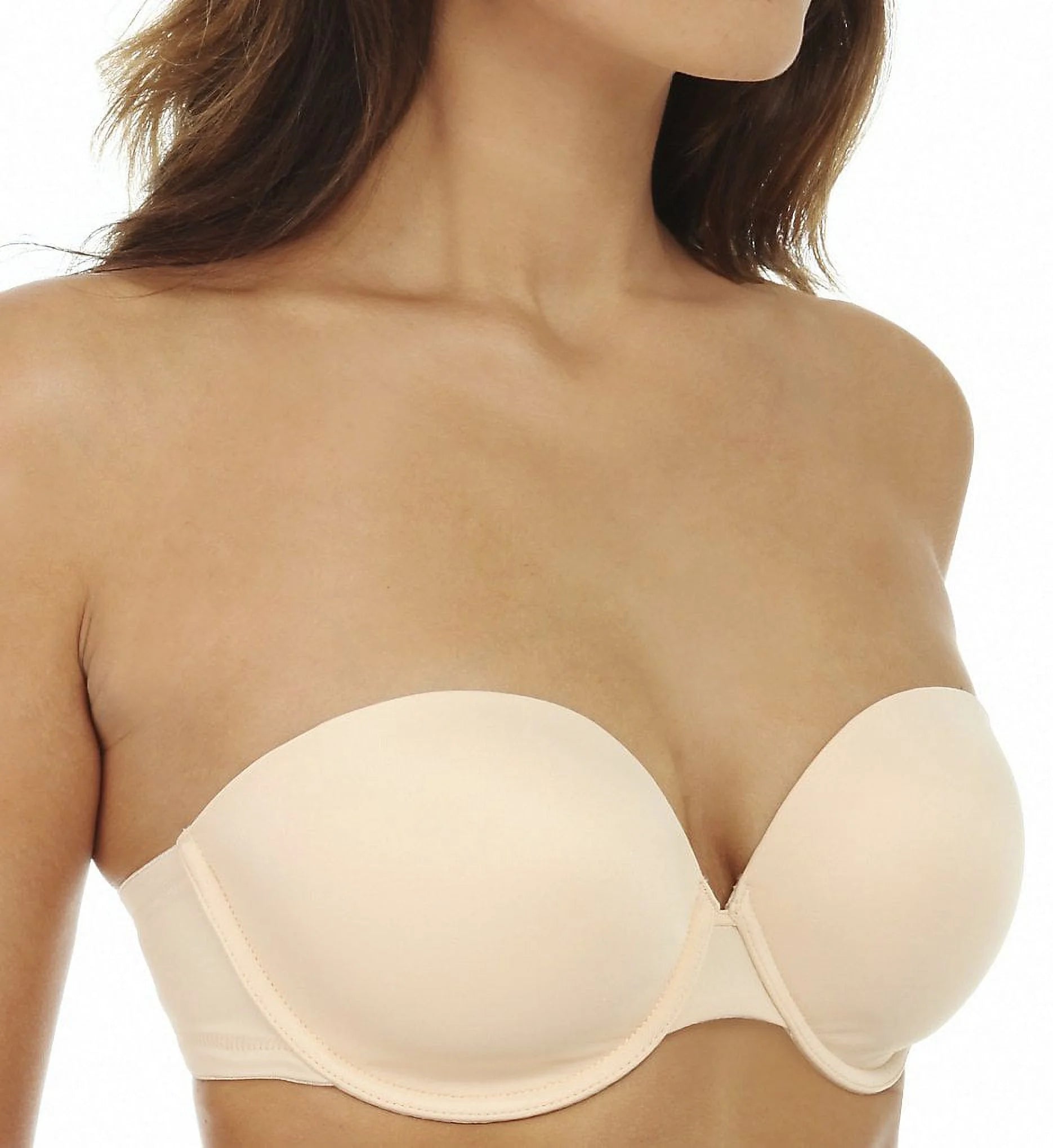 PANACHE 3370NUE PORCELAIN ELAN UW STRAPLESS BRA