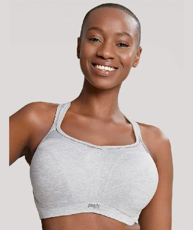 Panache Sport Power Underwired Sports Bra - Grey Marl