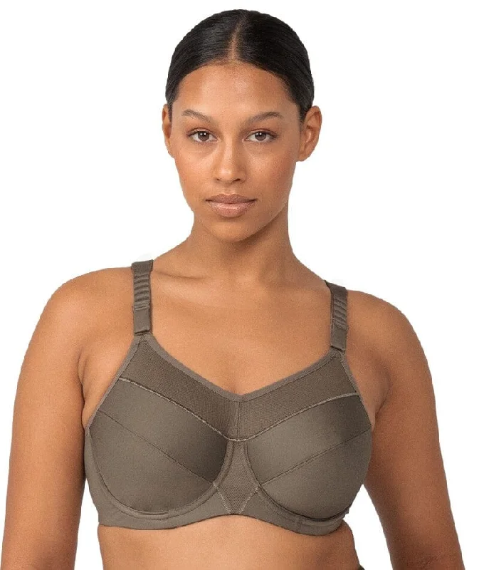 Triumph Triaction Ultra Underwired Sports Bra - Havanna